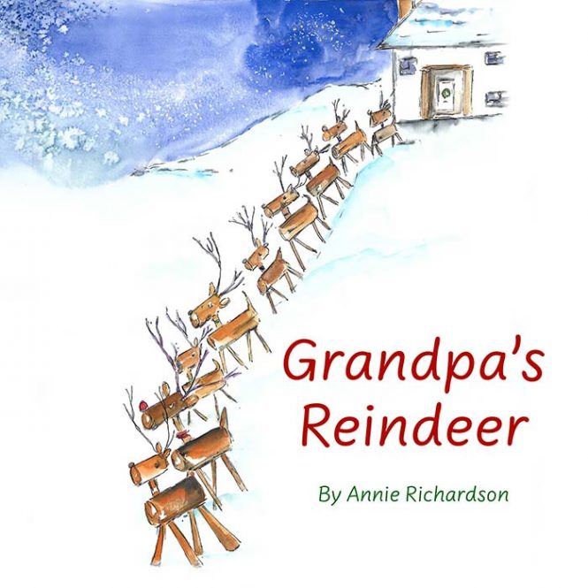 Grandpa's Reindeer Front Cover