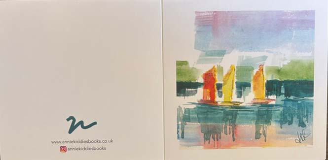Aldeburgh Boats Greeting Cards